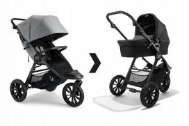 Sportinis vežimėlis Baby Jogger City Elite 2, juodas, iki 22 kg