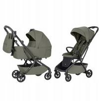 Carrello MAGIA CRL-6655 2 viename automatinio lankstymo vežimėlis, žalias