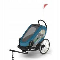 Cybex ZENO BIKE 2 viename: dviračio priekaba ir sportinis vežimėlis