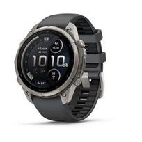„Garmin fenix 9 Pro“ išmanusis laikrodis, „inReach“, 47 mm, titano korpusas su grafito ir juodos spalvos silikonine apyranke