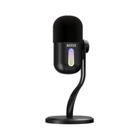 Mikrofonas MARVO MIC-08, juodas
