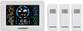 Blaupunkt orų stotelė su 3 jutikliais ir LCD ekranu WS40WH