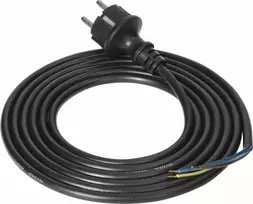 Orno Przewód, Jungiamasis kabelis, guminis kištukas, 3x1,5mm2, 3m