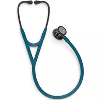 Stetoskopas Littmann Cardiology IV, Karibų mėlynas su dūmų spalvos galvute