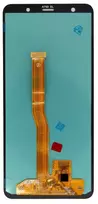 For_Samsung LCD ekranas + jutiklinis blokas Samsung A750 Galaxy A7 2018 Juodas