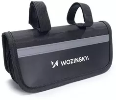 Wozinsky WMZ-01N įrankių rinkinys, 16-in-1 universalus dviračio įrankis, pompa, raktai, atsarginių kamerų komplektas - juodos spalvos