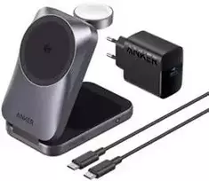 Anker Prime belaidė įkrovimo stotelė juoda