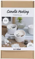 DIY Kit - Žvakių gamybos rinkinys, rožinė, smėlio, balta, kreminė, 1 pakuotė (977857)