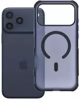 Forcell dėklas F-Protect BumperX Premium iPhone 18 Pro Max / 17 Pro Max, suderinamas su MagSafe, tamsiai mėlynas