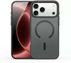 DUX DUCIS dėklas YIND, suderinamas su MagSafe, skirtas iPhone 18 Pro / 17 Pro (atviro žiedo versija) juodas