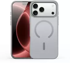 DUX DUCIS dėklas YIND, suderinamas su MagSafe, skirtas iPhone 18 Pro Max / 17 Pro Max (atviro žiedo versija), pilkas