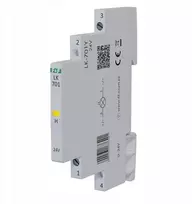 FF Lampka modułowa 1-fazowa geltona 12-48V AC/ 12-60V DC 1/2 modułu LK-701Y-24