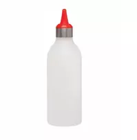 450 ml medaus padažo buteliuko dozatorius raudonas