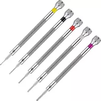 Mini atsuktuvų rinkinys 0,8–1,6 mm, 5 vnt., precizinis mini atsuktuvų rinkinys, smulkių atsuktuvų komplektas, tikslus atsuktuvų rinkinys, mini ploni atsuktuvai