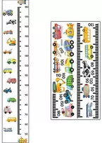 Ūgio matavimo liniuotė, automobilio sienos lipdukas, ūgio matuoklis 180 cm, ūgio matavimo lipdukas, ūgio matavimo juosta, sieninė ūgio matavimo liniuotė