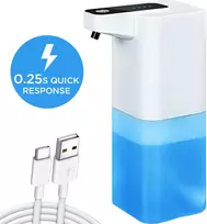 Elektrinis muilo dozatorius, automatinis muilo dozatorius 400 ml, bekontaktis muilo dozatorius, elektroninis muilo dozatorius