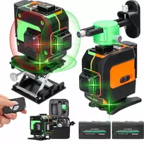 16 linijų lazerinis nivelyras, lazerinis nivelyras 4D, žalias raudonas lazerinis nivelyras, lazerinis lygis, linijinis lazerinis nivelyras