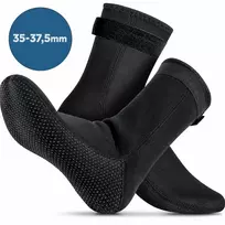 Neopreninės nardymo kojinės 35–37,5 mm, neslystančios nardymo kojinės, neopreninės vandens kojinės