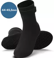 Neopreninės nardymo kojinės 44–45,5 mm, neslystančios nardymo batutės, neopreninės vandens kojinės
