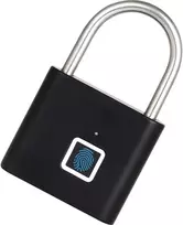 Išmanioji pirštų atspaudų spyna, pirštų atspaudų pakabinama spyna, biometrinė spyna, USB įkraunama spyna, vandeniui atspari spyna