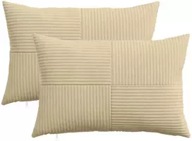Pagalvėlės užvalkalas 2 pcs ALMELO Pilkai žalia 50 x 70 cm