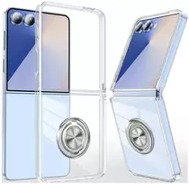 Dėklas Beline Ring do Samsung Galaxy Z Flip8 permatomas