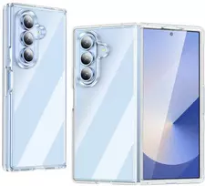 Dėklas Beline Flex, skirtas Samsung Galaxy Z Fold8, skaidrus