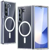 Dėklas Beline MagFlex, skirtas Samsung Galaxy Z Fold8, skaidrus