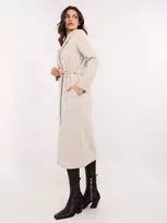 Paltas-TW-PL-BI-5312-1,31-šviesiai smėlio spalvos