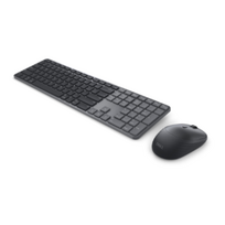 Dell Pro 7 Slim Keyboard and Mouse | KM726 | Keyboard and Mouse Set | Wireless | Mouse included | US International | Bluetooth | Black | 580-BDLK