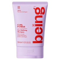 BEING Curl Power šampūnas su kokosų ir vynuogių kauliukų aliejumi 354ml