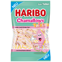 Haribo Chamallows Twirlies zefyrai 200g