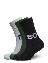Björn Borg - Classic Polyamide Crew Sock 3P - Įprastos kojinės - Marga / raštuota