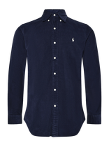 Polo Ralph Lauren - Custom Fit Corduroy Shirt - Laisvalaiko marškiniai - Tamsiai mėlyna