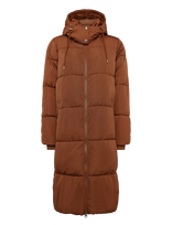 Kaffe Curve - Kcnikole Padded Coat - Paminkštintas paltas - Ruda