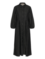 Culture - Cuplaris Arpa Dress - Džinsinė suknelė - Juoda