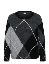Kaffe Curve - Kckit Pullover - Megztinis - Pilka