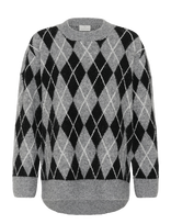 Kaffe - Kasimone Knit Pullover - Megztinis - Pilka