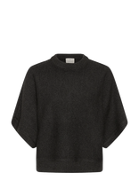 Kaffe - Kabarbara Wing Sl Pullover - Megztinis - Pilka