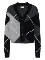 Kaffe - Kagrith Cardigan - Megztinis - Pilka