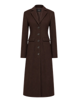 OW Collection - Yrsa Wool Coat - Žieminis paltas - Ruda