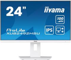 iiyama ProLite XUB2492HSU-W6 Monitorius 24'' IPS FHD 1920x1080 0.4 ms 250 cd/m2 100 Hz, Balta (SPEC)|XUB2492HSU-W6/SPEC
