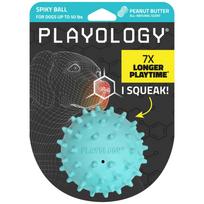 Kamuoliukas šunims su natūraliu kvapu "Playology Spikey Squeaky Chew Ball"