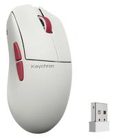 KEYCHRON G4 White Wireless Mouse, MOUKCRG4_B1