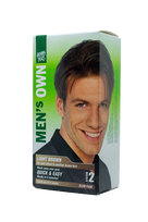 HENNAPLUS „Men’s Own Colour“ plaukų dažai vyrams, spalva šviesi ruda 5