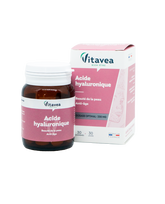 VITAVEA Hyaluronic Acid hialurono rūgštis, 30 augalinės kilmės