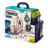 TRACK traukinio rinkinys su garsu 137vnt., HW23016280