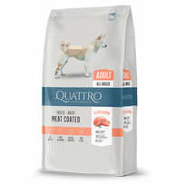 Quattro Extra Salmon Adult sausas maistas šunims 12 kg