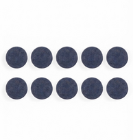 Baltosios lentos magnetai BI-OFFICE 30 mm, 10 vnt., ypač stiprūs, mėlyna sp.
