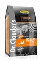 DR. CLAUDER’S JUNIOR SAUSAS MAISTAS JAUNIEMS DIDELIŲ VEISLIŲ ŠUNIMS 12,5 kg
